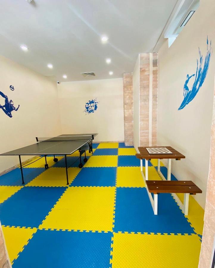 Planeta Hotel & Aquapark Free Beach Access Σάνι Μπιτς Εξωτερικό φωτογραφία The table tennis room